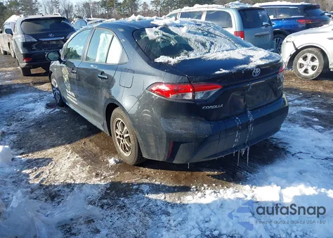 2021 Toyota Corolla Hybrid Le from USA, damaged, VIN JTDEAMDE3MJ021408